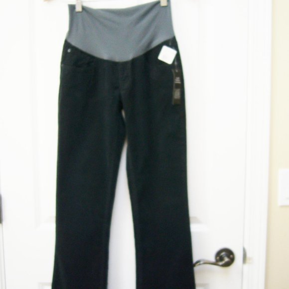New A Pea in the Pod Black Cord Pants - Picture 1 of 6